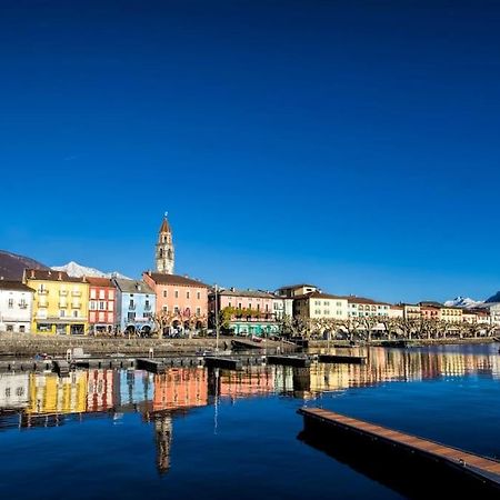 Ferienwohnung Ascona: Residenza Sabrina,App 2.5 Locali E Piscina Exterior foto